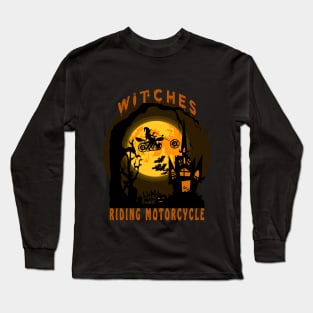 Halloween Witches scary T-Shirt for men and women Long Sleeve T-Shirt